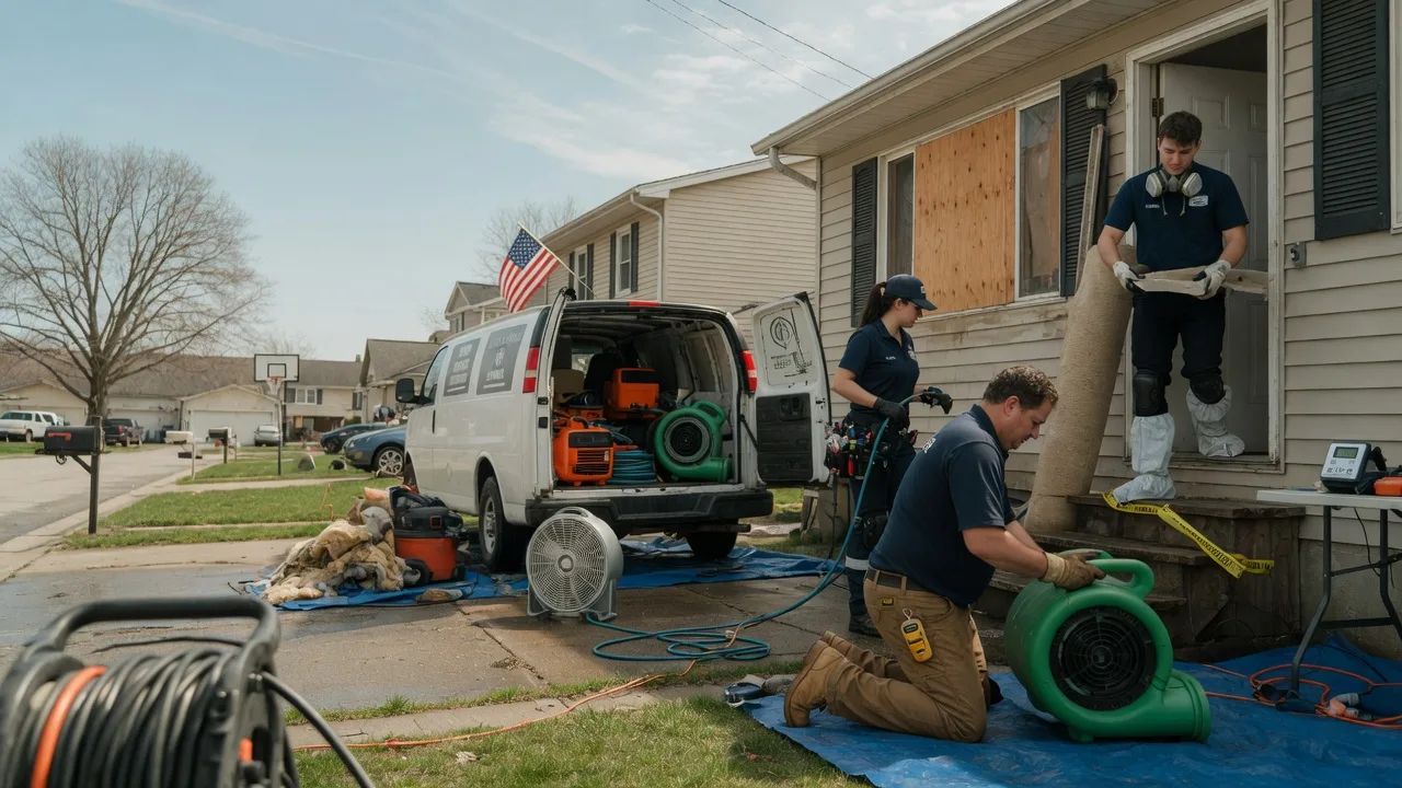 Water Damage Restoration in Wawaka, IN near me